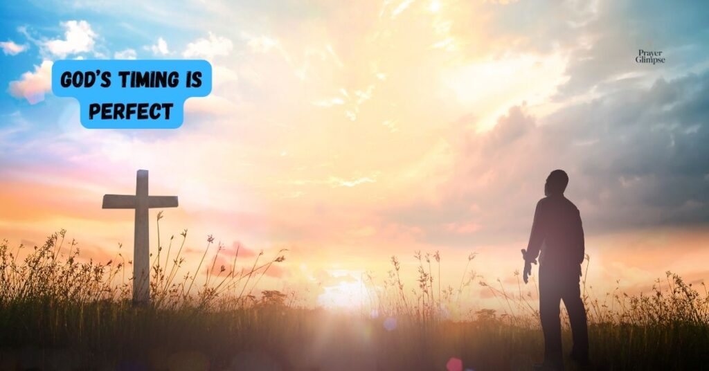 God’s Timing is Perfect