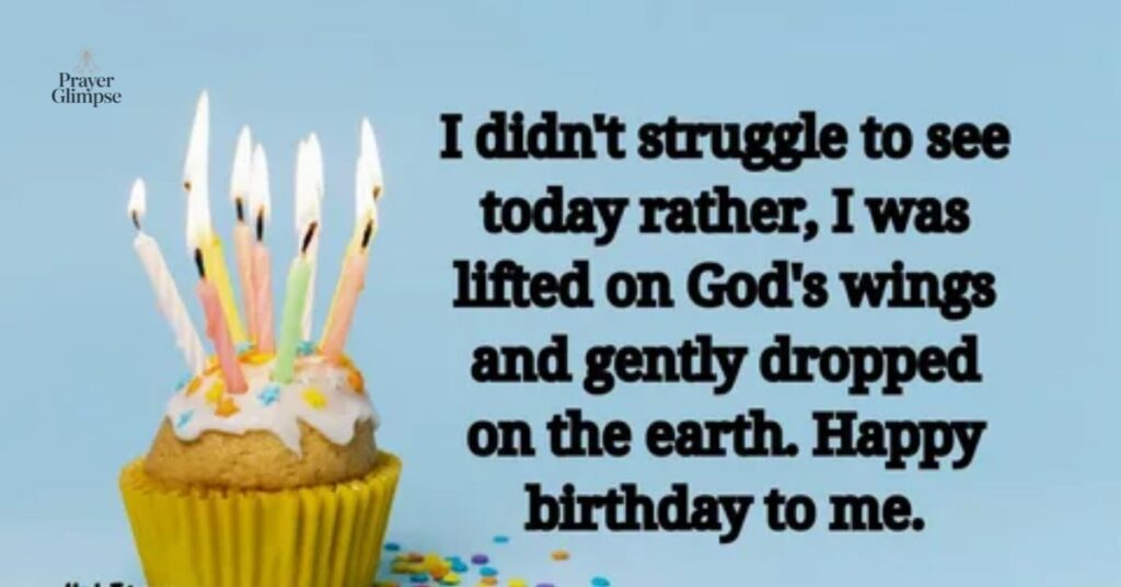 Inspirational Birthday Prayers for Myself