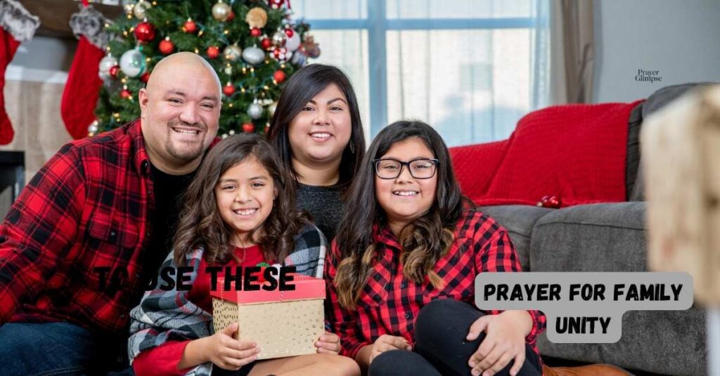 Prayer for Family Unity