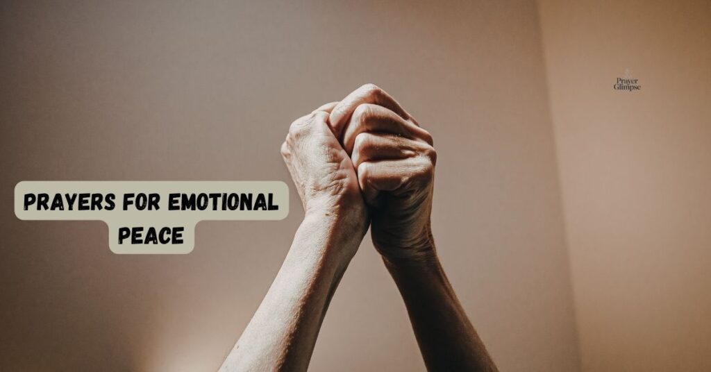 Prayers for Emotional Peace