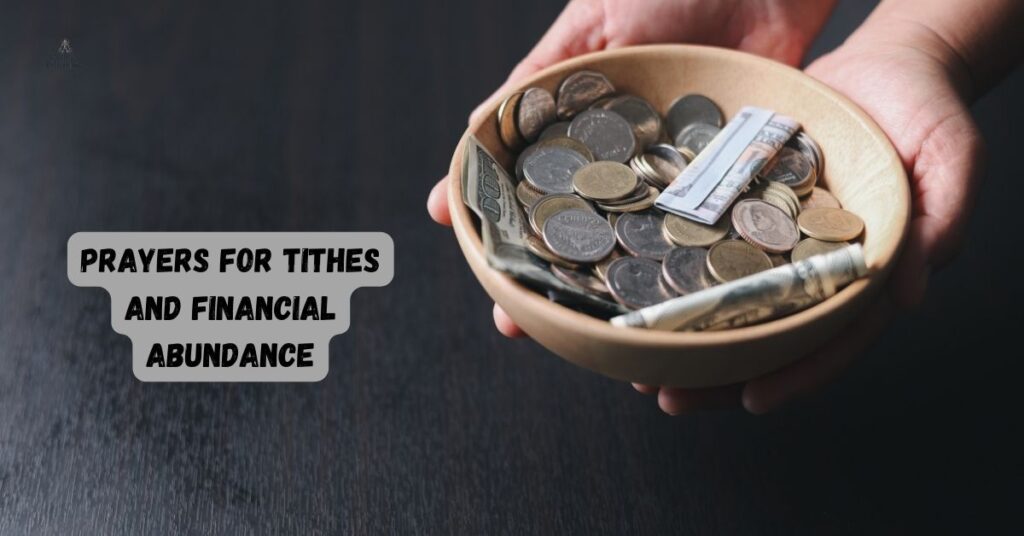 Prayers for Tithes and Financial Abundance