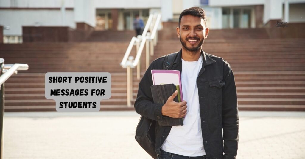 Short Positive Messages for Students