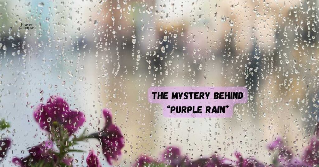 The Mystery Behind “Purple Rain”