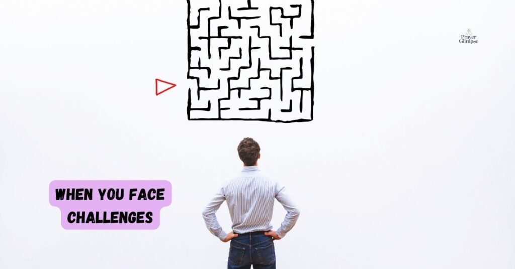 When You Face Challenges