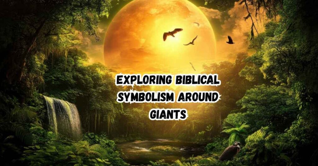 Exploring Biblical Symbolism Around Giants