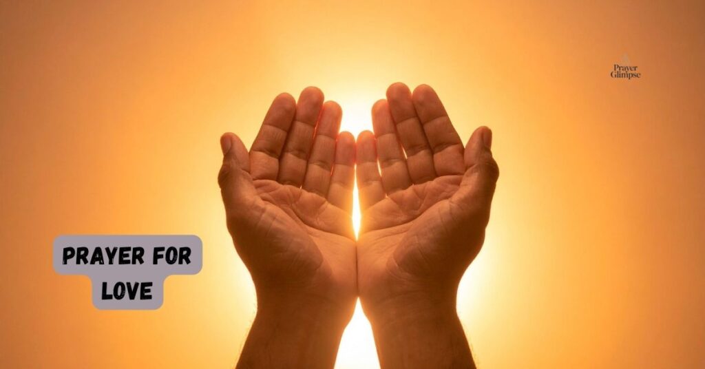 Prayer for Love