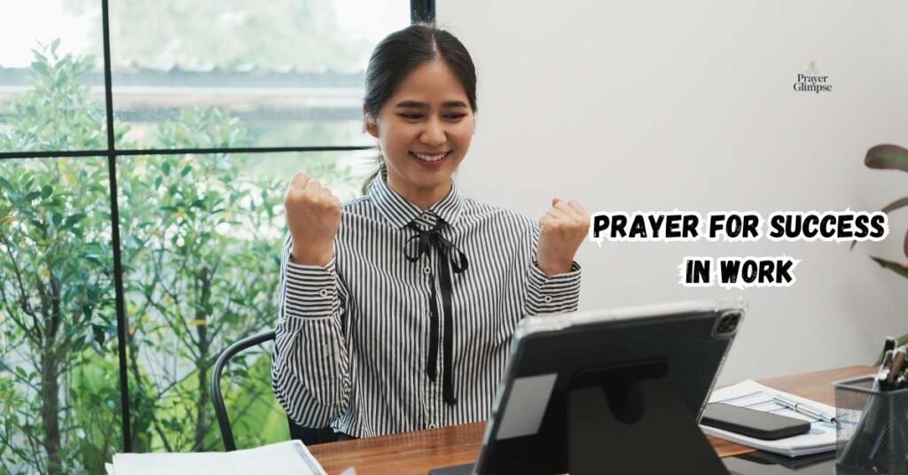 Prayer for Success in Work