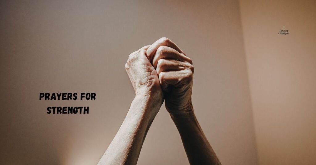 Prayers for Strength