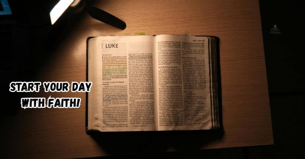 Start Your Day with Faith!
