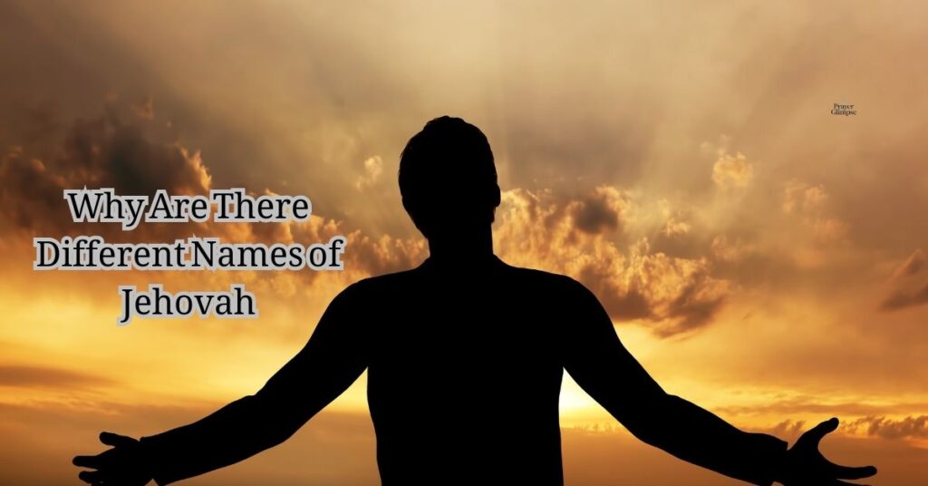 Why Are There Different Names of Jehovah