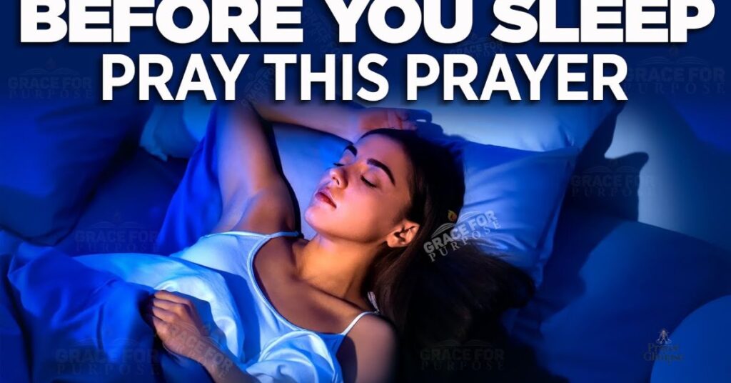 A Bedtime Prayer of Thankfulness