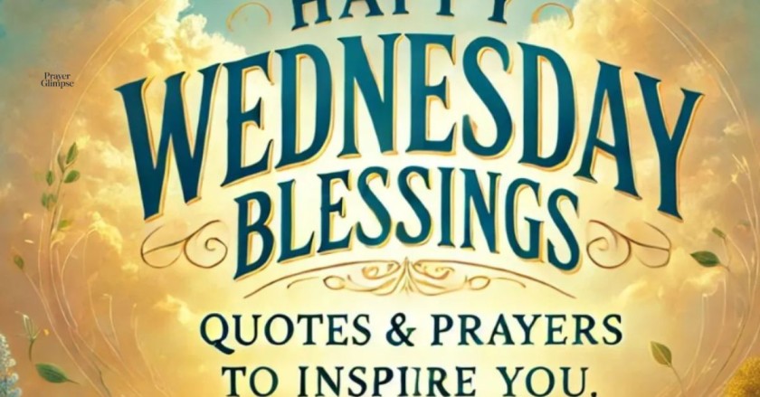 Positive Good Morning Wednesday Blessings