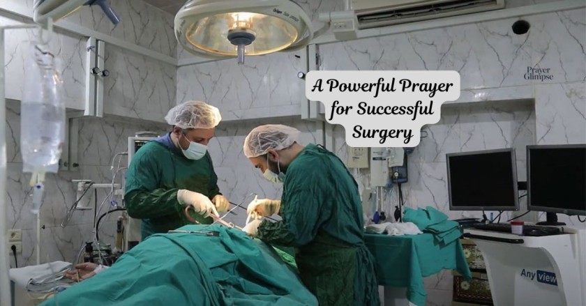 A Powerful Prayer for Successful Surgery