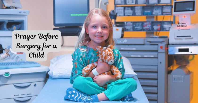 Prayer Before Surgery for a Child