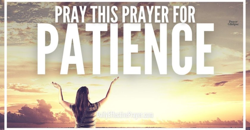 Prayer for Patience