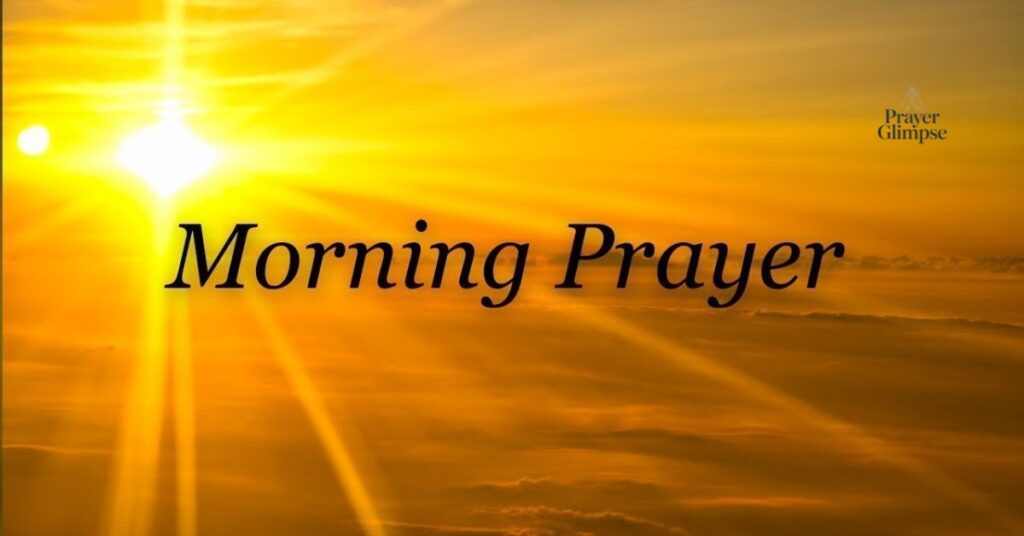 Why Start Your Day with a Good Morning Prayer Message
