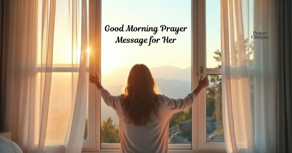 Good Morning Prayer Message for Her