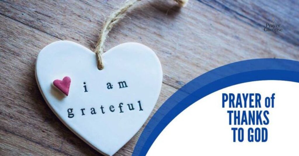 Prayer for a Grateful Heart